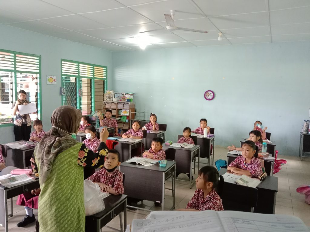 lingkungan aman dan ramah anak di Sekolah Sriwijaya